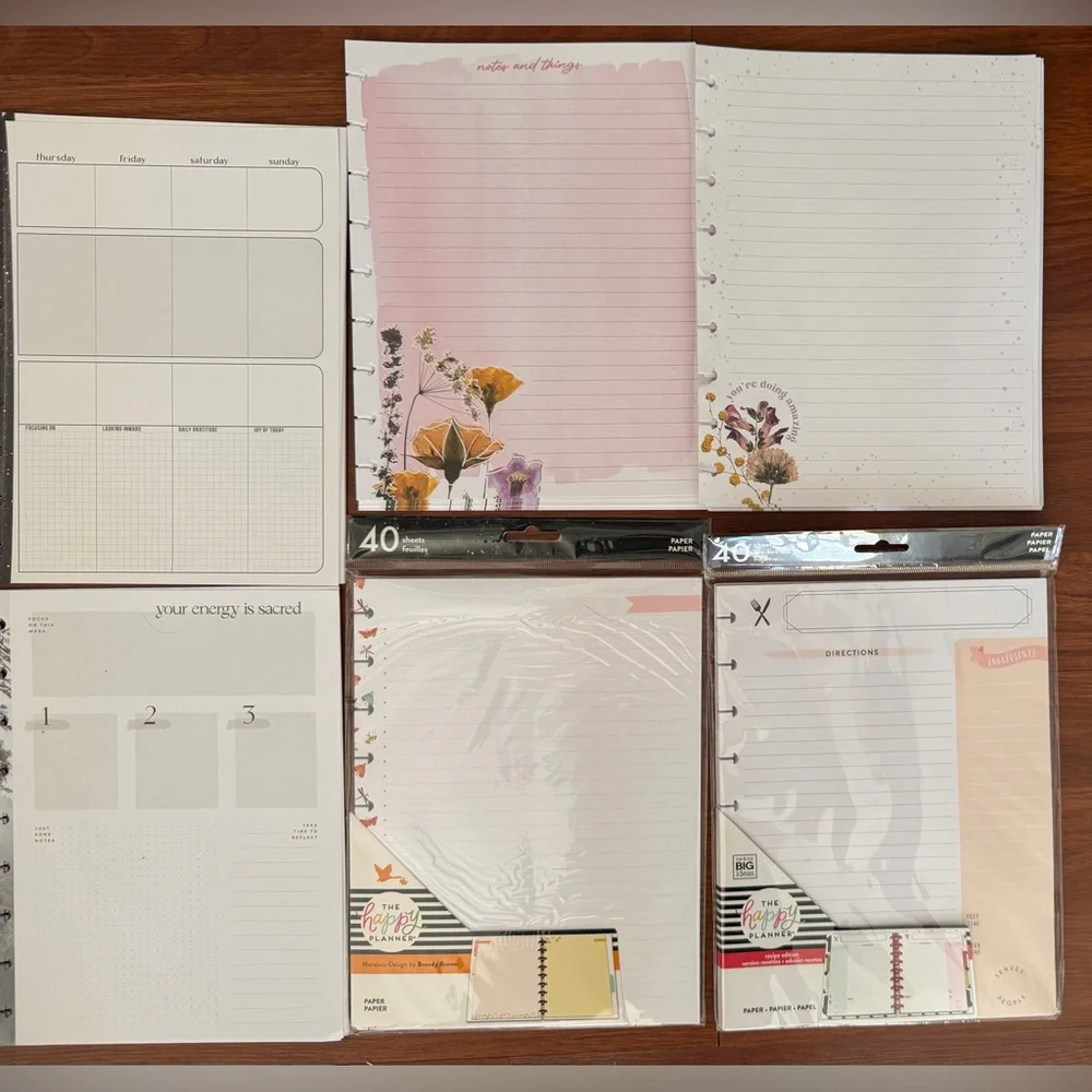 The Happy Planner Disc-Bound Bundle – Inserts, Covers, Folders & More